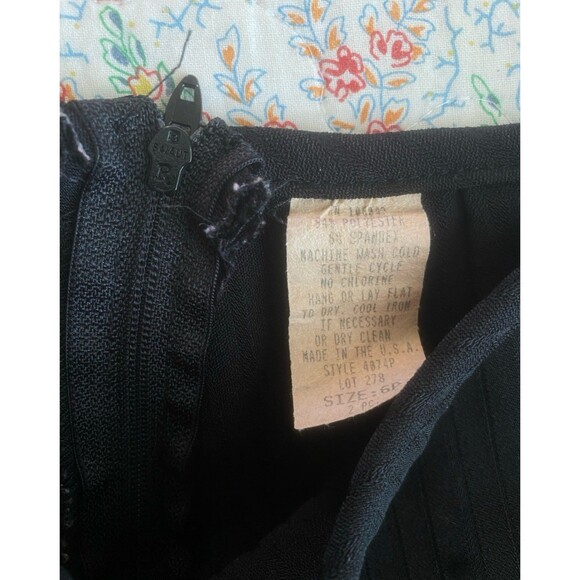 DJ SUMMERS 2 Piece white & black Jacket + Pant Suit Women's Size 6P VINTAGE - Picture 8 of 13